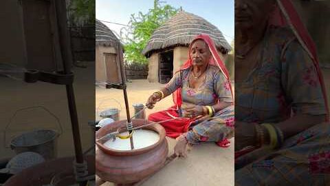 गाँव का 100 साल पुराना जीवन#rajasthani #village #old #lifestyle #house #desi #culture #shorts