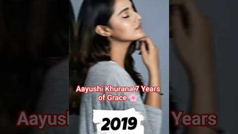 Evolution of Aayushi Khurana (2019-2026) 🦋 #my #love #beautiful #reel #trending #shorts #viral