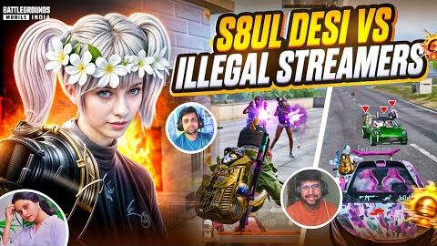 S8UL DESi Fight Against Pro Streamers🚀🔥|| Fast Clutches Ever || #bgmi