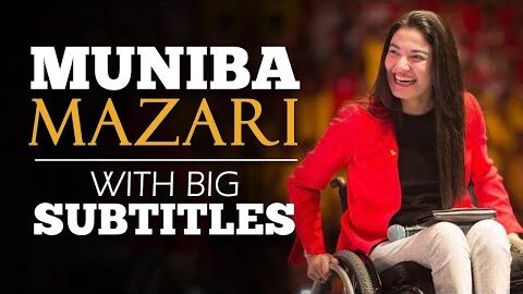 ENGLISH SPEECH | MUNIBA MAZARI – We all are Perfectly Imperfect (English Subtitles)