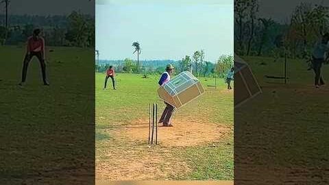 Cricket mein desi jugad Part 11 #cricket #shorts