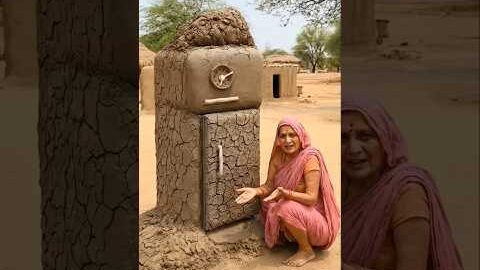 💥मिट्टी का फ्रिज 😱 बिना बिजली सब ठंडा | Amazing Desi Jugaad Clay Fridge