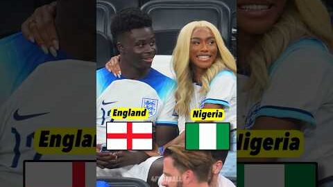 Footballers and Their Girlfriends Nationalities 🤨🏴 #shorts #viral #football