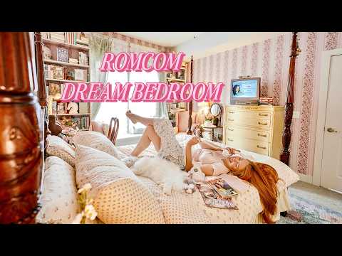 Bedroom Makeover🩷 The Cozy Bedroom in Every early-2000s Romcom (pretty in pink meets 13 going on 30)