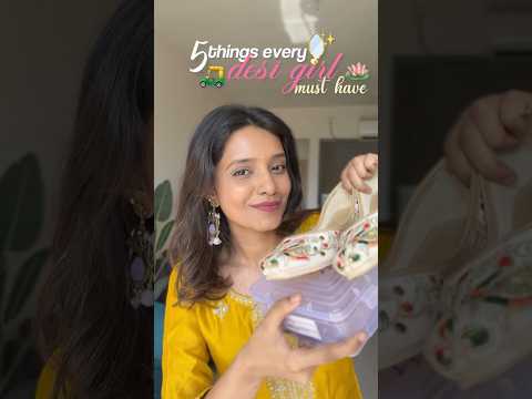 desi *GIRL* 😳🛺must haves 💌#ytshortsindia #desigirl #makeuphaul
