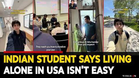 Indian Student in USA Shares Reality of Living Alone | Indian Student In U.S.