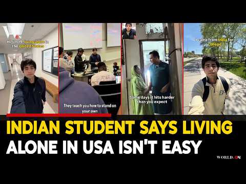 Indian Student in USA Shares Reality of Living Alone | Indian Student In U.S.