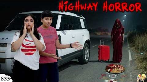 HIGHWAY HORROR | Ep 835 | Road Par Kaun Mila | Comedy Family Vlog | Aayu and Pihu Show