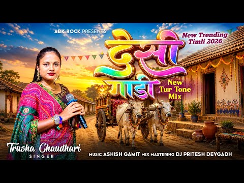 New Trending Timli 2026 | देसी गाडी | Desi Gadi (New Tur Tone Mix) | Trisha Singer