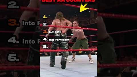 Ranking John Cena Crazy AA Counters