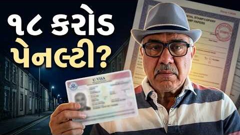 વિદેશમાં રહેતા ગુજરાતીને પેનલ્ટી અને ડિપોર્ટ! |Uk Gujrati family vlog