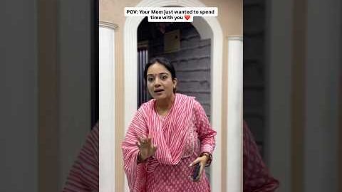 Moms Deserve Our Time❤️ #mom #mother #mothersday #relatable #love #funny #desi #comedy #ytshorts