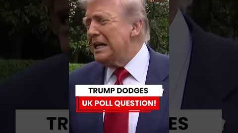 WATCH: Trump Refuses To Comment On UK Poll Results, Hails Strong US Economy #trump #ukpolitics