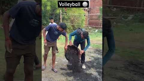Desi drainage system #volleyball #funny #desi #fun#game #viral #shorts