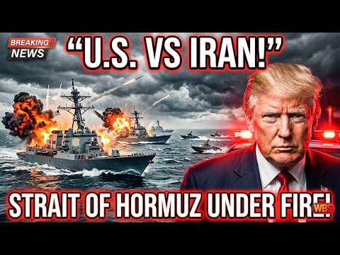 U.S. and Iran Exchange Fire in Strait of Hormuz | Middle East Tensions Escalate #UnitedStates #iran