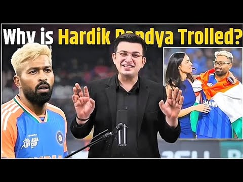 New video। Ind vs NZ : Hardik Pandya, Mahieka Sharma Face Backlash for Lying on Podium After T20 WC