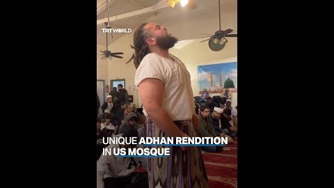 Unique Adhan rendition in US mosque goes viral
