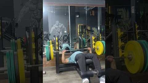 Decline Bench Barbell Press 🦁🦁#nirwalfitnessseries #shorts #chest #jaat #fitness #desi #viral #gym