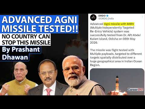 INDIA JOINS US RUSSIA UK CHINA FRANCE WITH MISSILE TEST | Advanced Agni Tested | By Prashant Dhawan