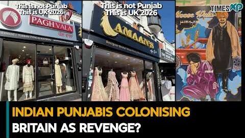 ‘More Punjabi Than British’ UK Street Goes Viral After Reverse Colonisation Claim | Indians Abroad