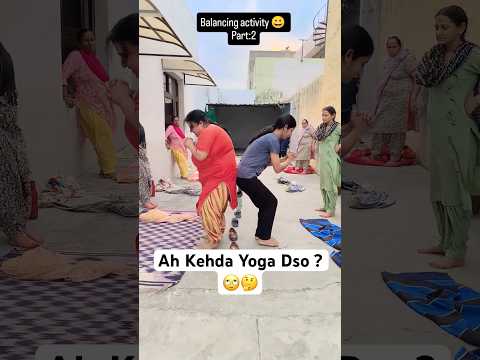 Yeh Konsi Joga Hai ?🫤🤔 #yoga #girl #activity #newpunjabisong #canada #newsong #tiger #jangdhillon