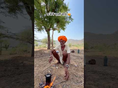 देसी चाय 😍 #desi #villagelife #rajasthani #shorts #viralvideo #subscribe #like