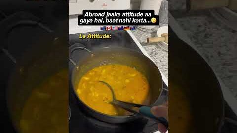 Abroad Attitude ? 😩🇨🇦 #internationalstudents #desi #funny #lifeabroad