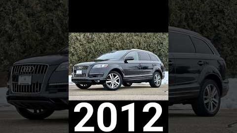Audi Q7 Evolution(2005-2026) #viral #trending #shorts #shortvideo #shortsfeed #germany #yt #audi #q7