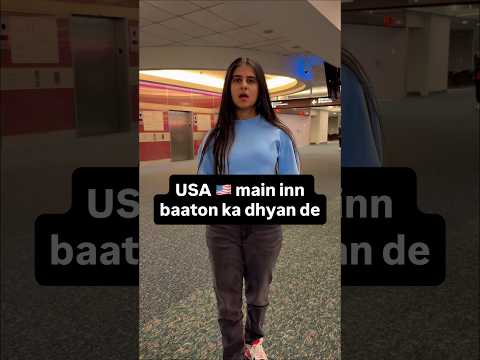 Things to keep in mind in USA 🇺🇸 #trending #desi #desiinusa #trendingnow #facts #usa