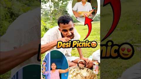 Desi Picnic Mini Vlog 😍 – #minivlog #MiniVlogs #sonuvlogs #shorts #ytshorts #entertainment