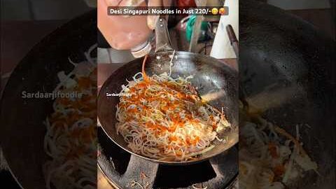 Desi Singapuri Noodles in Just 220/-😋🥵 #foodblogger #foddielover #foodblogger #foodforfoodies