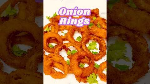 Onion Rings #shorts #recipe #snacks #onion #onionrings