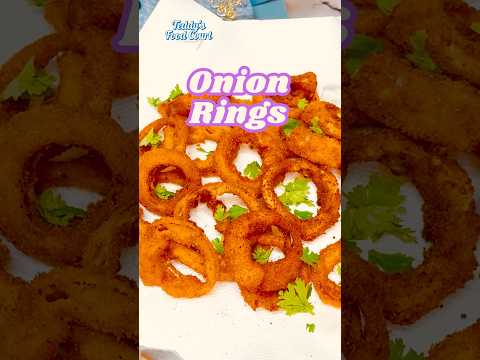 Onion Rings #shorts #recipe #snacks #onion #onionrings