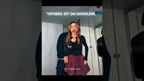others sit on shoulder vs this guy ๐๐ #troll #trollface #viral #shorts #foryou #funny #edit #tiktok