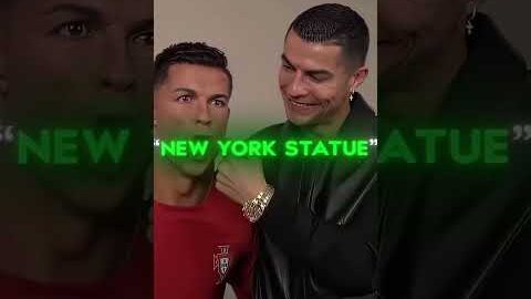 Ronaldo visits his CR7 museum and can’t stop laughing #viral #youtubeshorts #shortsfeed #ytshorts