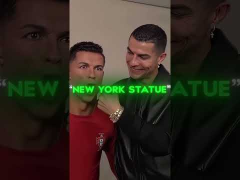 Ronaldo visits his CR7 museum and can’t stop laughing #viral #youtubeshorts #shortsfeed #ytshorts