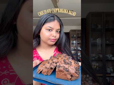 Healthiest chocolate chips banana bread #desi #recipe #food #viralvideos