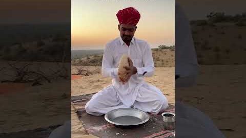 राजस्थान का देसी खाना 🍛 #viral #food #desi #rajasthan #trending
