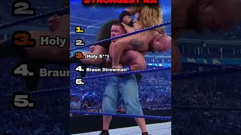Ranking John Cena Strongest AA