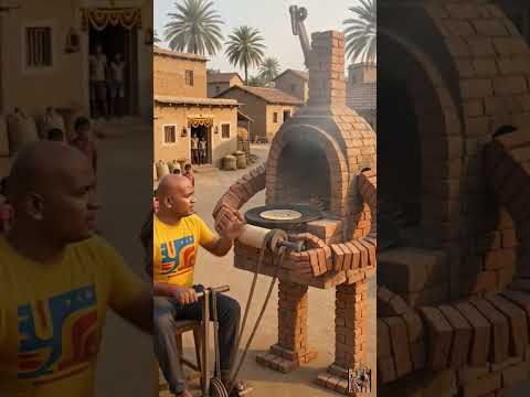 Desi Jugaad Automatic Roti Maker 🔥🚲 | Bicycle Pedal Se Roti Banaye #shorts