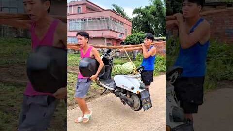Desi Jugaad Level 100 🤣🍉 #shorts