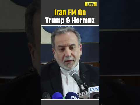 Iran Israel War: Iran FM Responds To Trump On Strait Of Hormuz, Nuclear Weapons Debate