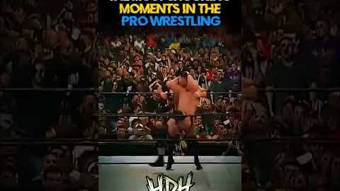 RANKING THE MOST INSANE PRO WRESTLING MOMENTS #wwe #ranking #viral