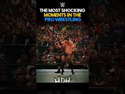 RANKING THE MOST INSANE PRO WRESTLING MOMENTS #wwe #ranking #viral