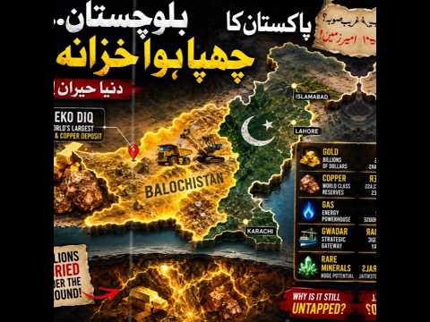 Pakistan’s Hidden Gold🤯The Untold Story of Balochistan!🇵🇰⚡#facts#balochistan