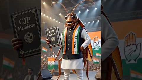 CJP..#cjp #cockroachjantaparty #viralshorts #bjp #congress #mostpopular #views #trending #sorts