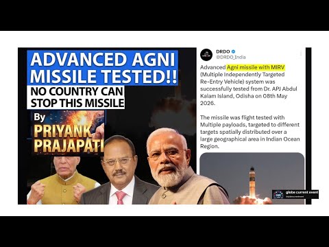 INDIA JOINS US RUSSIA UK CHINA FRANCE  MISSILE TEST | Advanced Agni Tested |By priyank prajapati