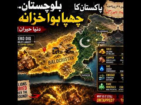 Pakistan’s Hidden Gold🤯The Untold Story of Balochistan!🇵🇰⚡#facts#blochistan
