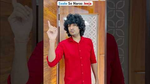 Saale Se Naraz Jeeja Ji | Ankush Kasana | #comedy #desi #jeeja #shorts