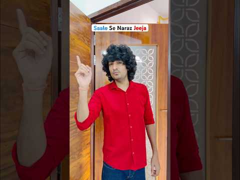 Saale Se Naraz Jeeja Ji | Ankush Kasana | #comedy #desi #jeeja #shorts